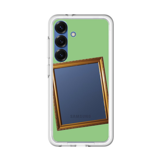 スリムプロテクションプレミアムケース［ Photo Frame - Light Green ］