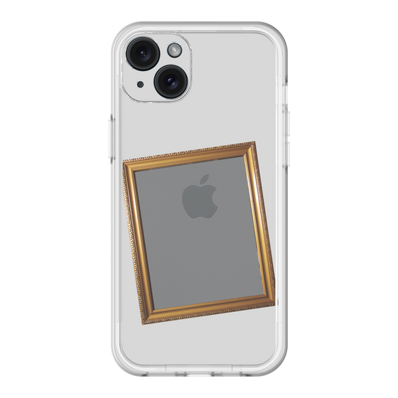 スリムプロテクションプレミアムケース［ Photo Frame - Light Gray ］