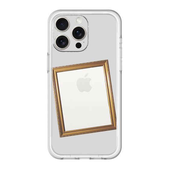スリムプロテクションプレミアムケース［ Photo Frame - Light Gray ］