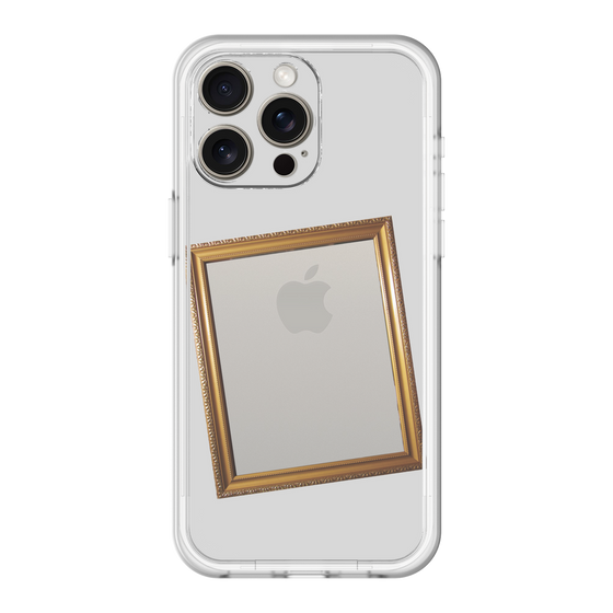 スリムプロテクションプレミアムケース［ Photo Frame - Light Gray ］
