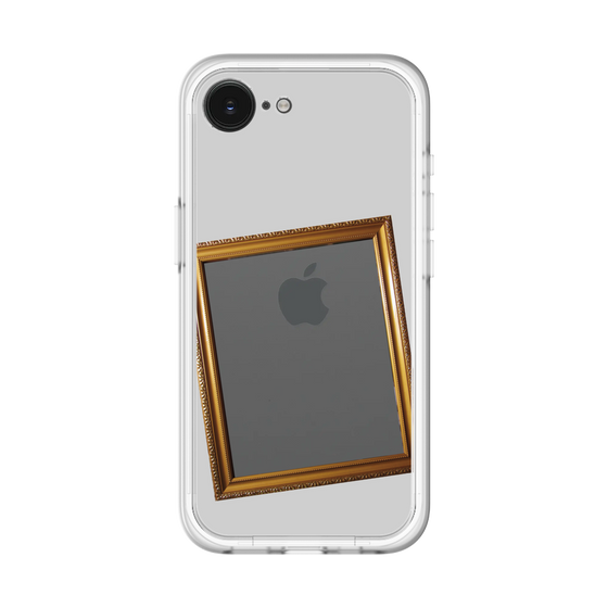 スリムプロテクションプレミアムケース［ Photo Frame - Light Gray ］