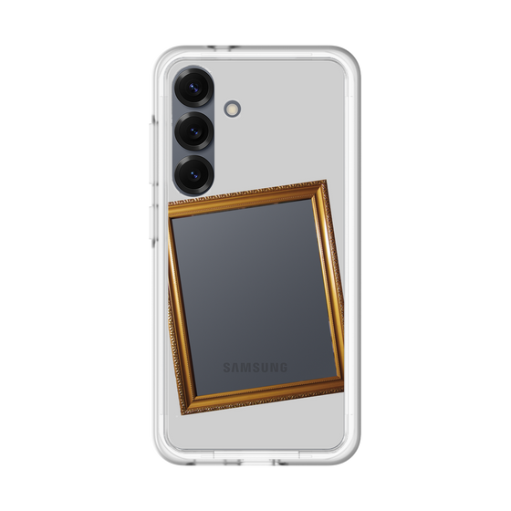 スリムプロテクションプレミアムケース［ Photo Frame - Light Gray ］