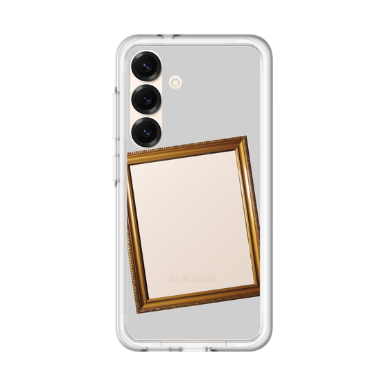 スリムプロテクションプレミアムケース［ Photo Frame - Light Gray ］