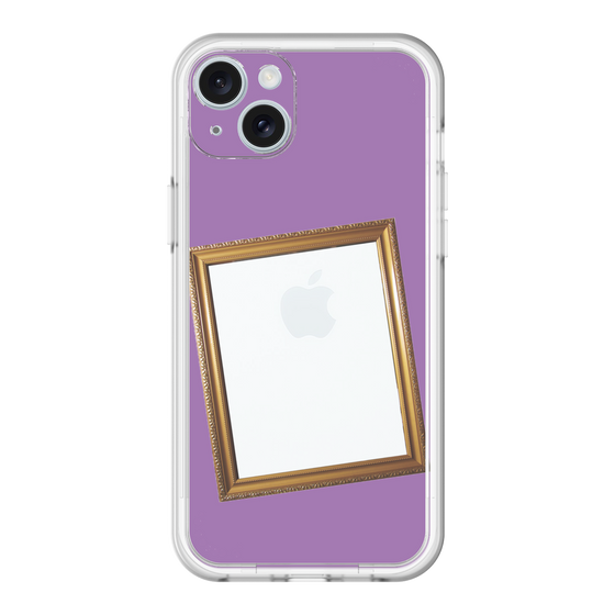 スリムプロテクションプレミアムケース［ Photo Frame - Purple ］