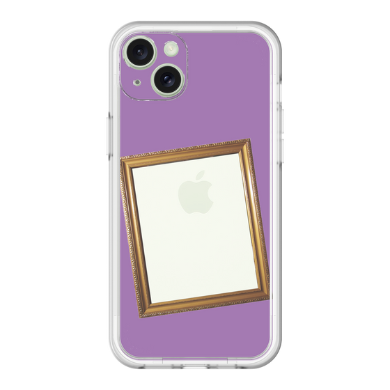 スリムプロテクションプレミアムケース［ Photo Frame - Purple ］