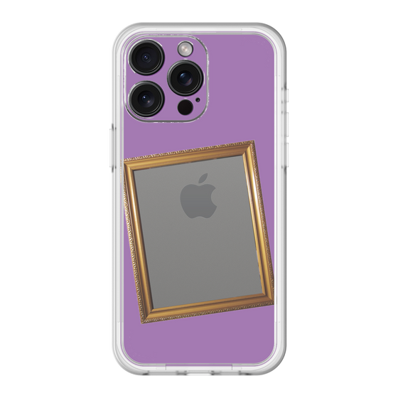スリムプロテクションプレミアムケース［ Photo Frame - Purple ］