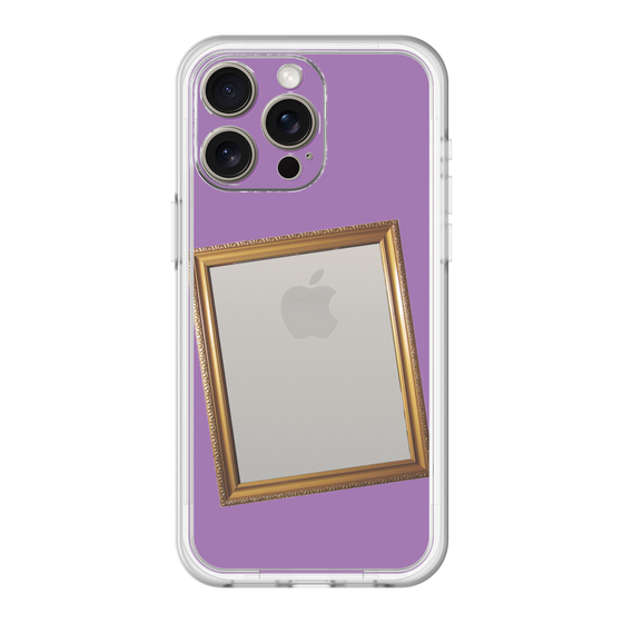 スリムプロテクションプレミアムケース［ Photo Frame - Purple ］