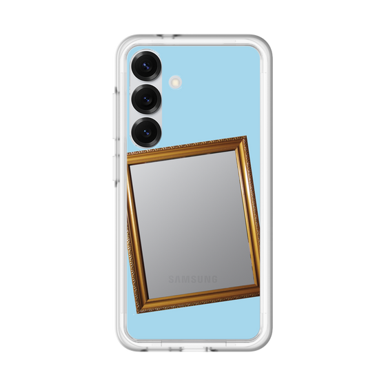 スリムプロテクションプレミアムケース［ Photo Frame - Light Blue ］