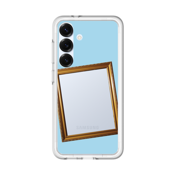 スリムプロテクションプレミアムケース［ Photo Frame - Light Blue ］