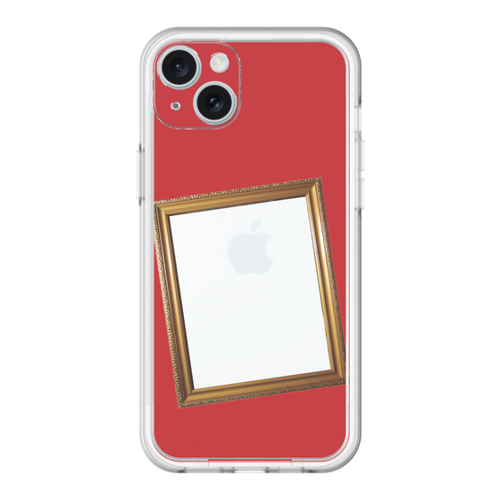 スリムプロテクションプレミアムケース［ Photo Frame - Red ］