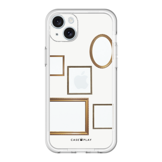 スリムプロテクションプレミアムケース［ Photo Frames - White ］