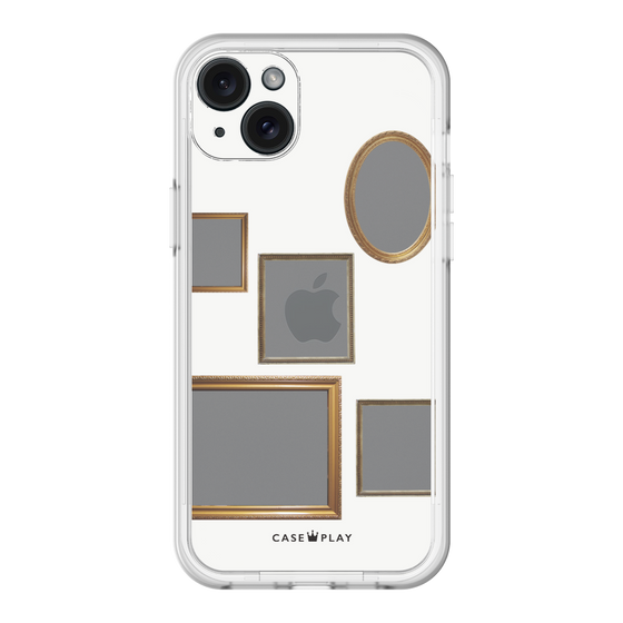 スリムプロテクションプレミアムケース［ Photo Frames - White ］