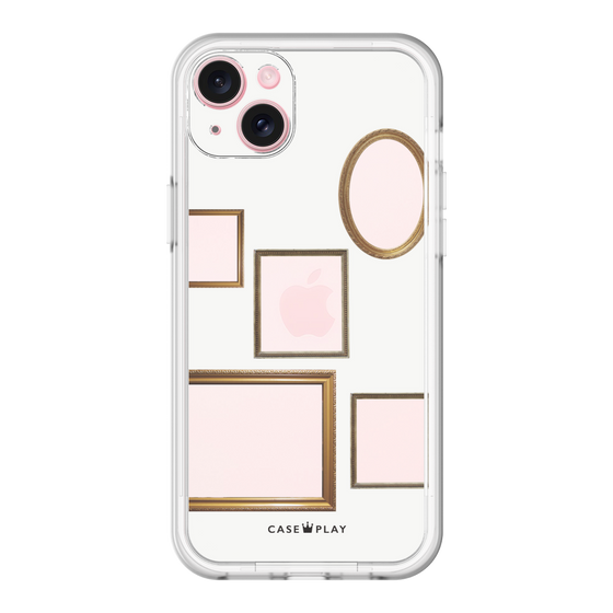 スリムプロテクションプレミアムケース［ Photo Frames - White ］