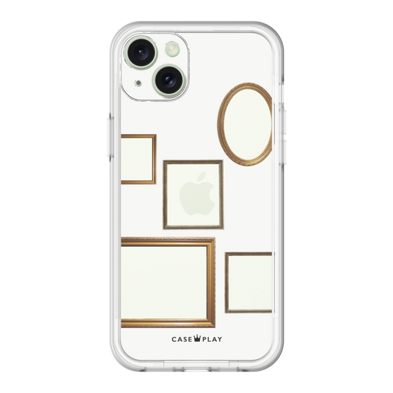スリムプロテクションプレミアムケース［ Photo Frames - White ］