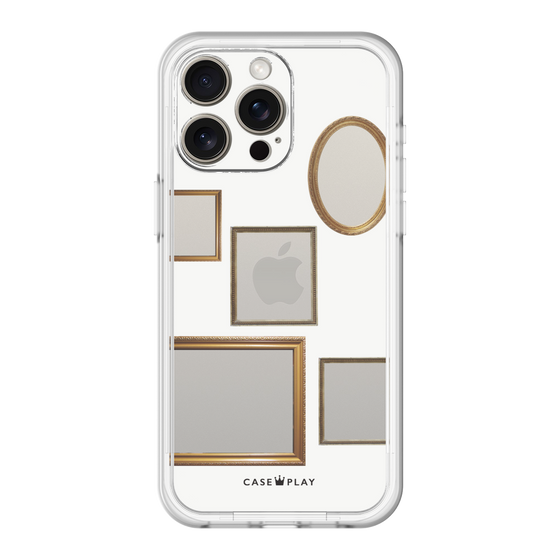 スリムプロテクションプレミアムケース［ Photo Frames - White ］