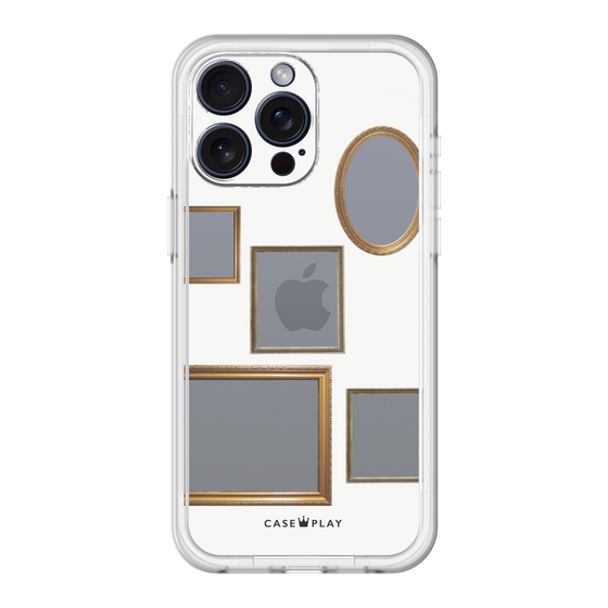 スリムプロテクションプレミアムケース［ Photo Frames - White ］