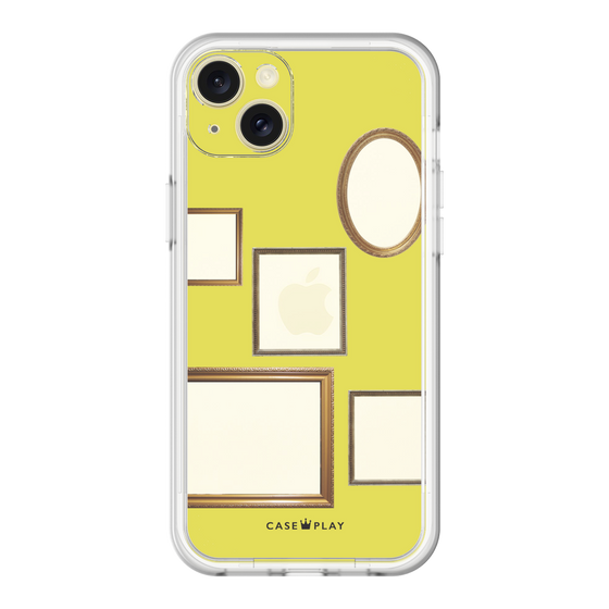 スリムプロテクションプレミアムケース［ Photo Frames - Yellow ］