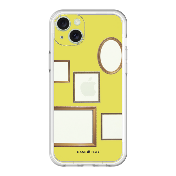 スリムプロテクションプレミアムケース［ Photo Frames - Yellow ］