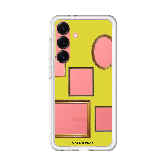 スリムプロテクションプレミアムケース［ Photo Frames - Yellow ］