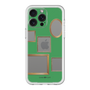 スリムプロテクションプレミアムケース［ Photo Frames - Green ］