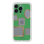 スリムプロテクションプレミアムケース［ Photo Frames - Green ］