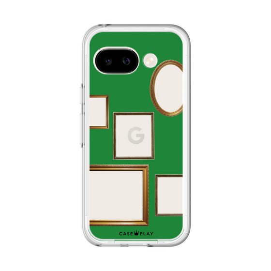 スリムプロテクションプレミアムケース［ Photo Frames - Green ］