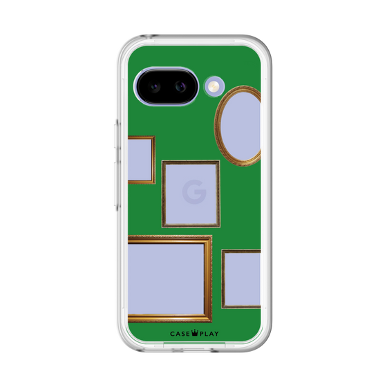 スリムプロテクションプレミアムケース［ Photo Frames - Green ］