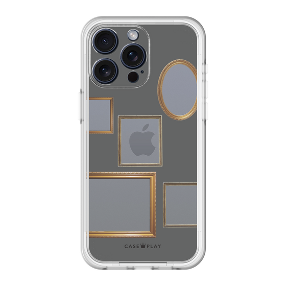 スリムプロテクションプレミアムケース［ Photo Frames - Gray ］