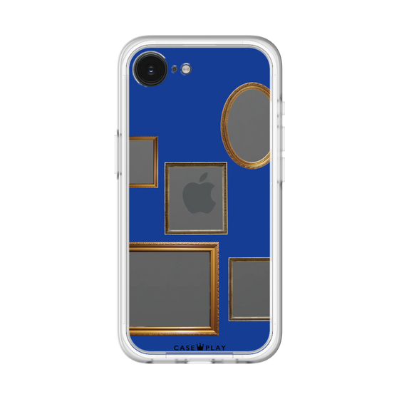 スリムプロテクションプレミアムケース［ Photo Frames - Blue ］