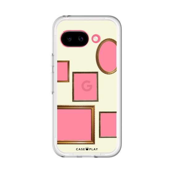 スリムプロテクションプレミアムケース［ Photo Frames - Ivory ］