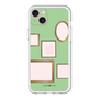 スリムプロテクションプレミアムケース［ Photo Frames - Light Green ］