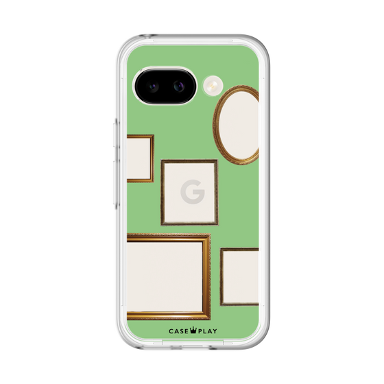 スリムプロテクションプレミアムケース［ Photo Frames - Light Green ］