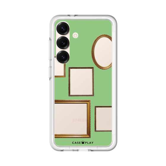 スリムプロテクションプレミアムケース［ Photo Frames - Light Green ］