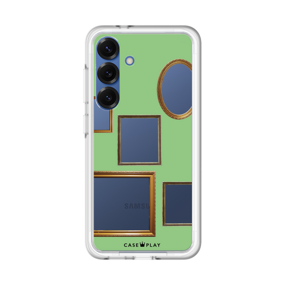 スリムプロテクションプレミアムケース［ Photo Frames - Light Green ］