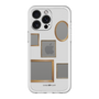 スリムプロテクションプレミアムケース［ Photo Frames - Light Gray ］