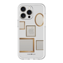 スリムプロテクションプレミアムケース［ Photo Frames - Light Gray ］