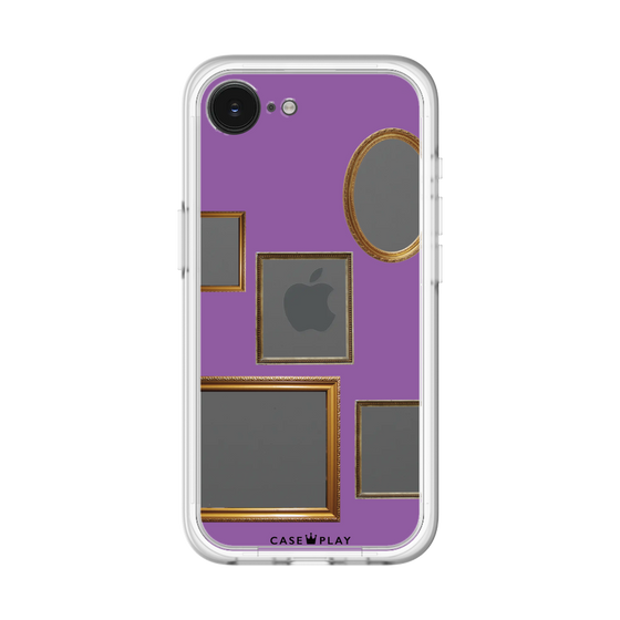 スリムプロテクションプレミアムケース［ Photo Frames - Purple ］