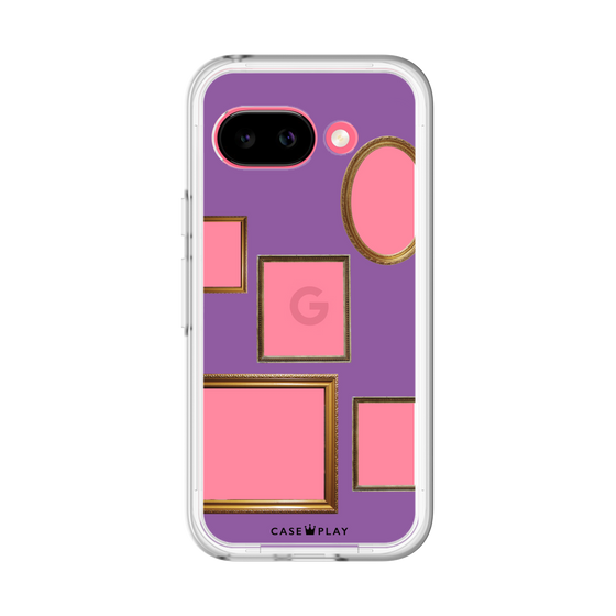 スリムプロテクションプレミアムケース［ Photo Frames - Purple ］