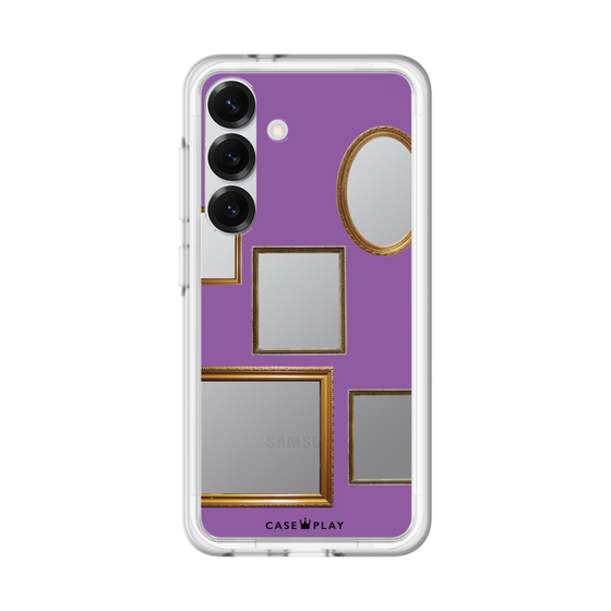 スリムプロテクションプレミアムケース［ Photo Frames - Purple ］