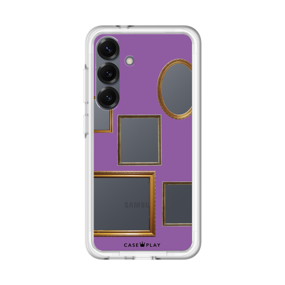 スリムプロテクションプレミアムケース［ Photo Frames - Purple ］