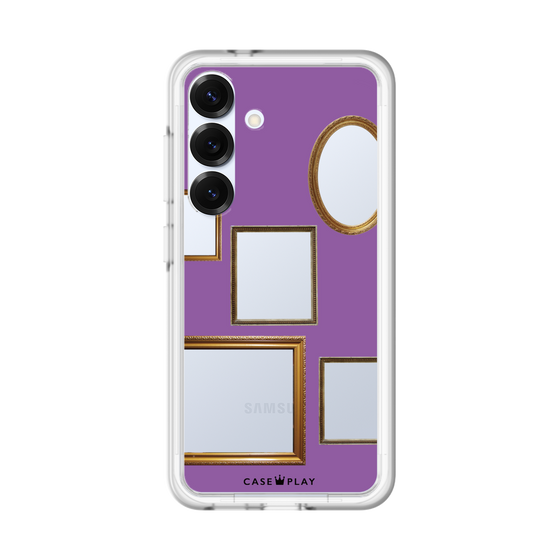 スリムプロテクションプレミアムケース［ Photo Frames - Purple ］