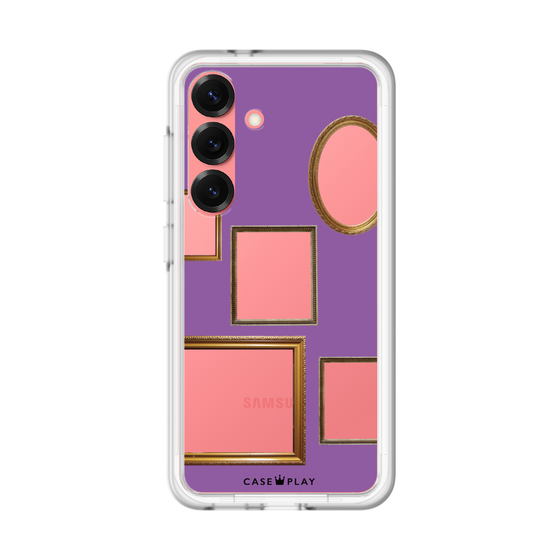 スリムプロテクションプレミアムケース［ Photo Frames - Purple ］