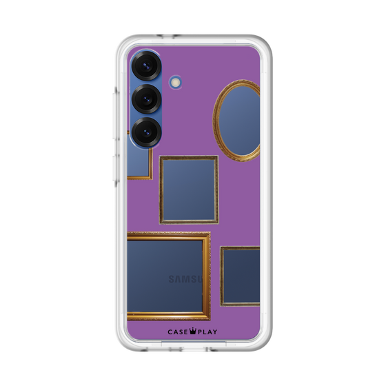 スリムプロテクションプレミアムケース［ Photo Frames - Purple ］