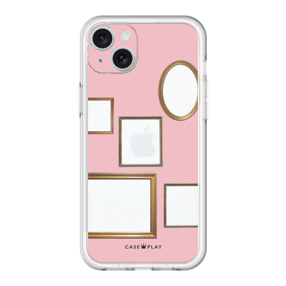 スリムプロテクションプレミアムケース［ Photo Frames - Pink ］