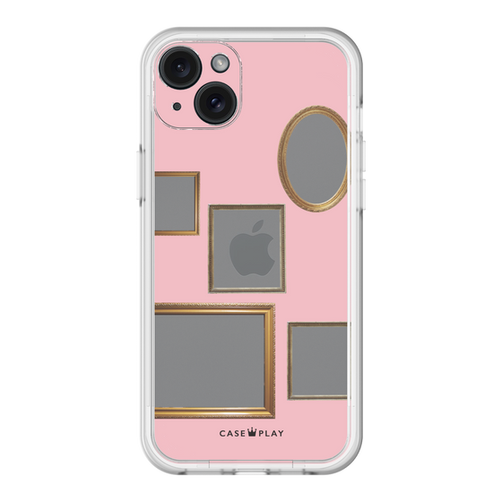 スリムプロテクションプレミアムケース［ Photo Frames - Pink ］