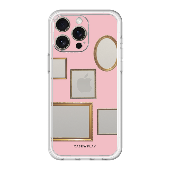 スリムプロテクションプレミアムケース［ Photo Frames - Pink ］