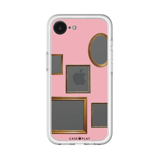 スリムプロテクションプレミアムケース［ Photo Frames - Pink ］