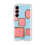 スリムプロテクションプレミアムケース［ Photo Frames - Light Blue ］