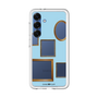 スリムプロテクションプレミアムケース［ Photo Frames - Light Blue ］