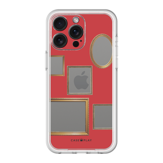スリムプロテクションプレミアムケース［ Photo Frames - Red ］